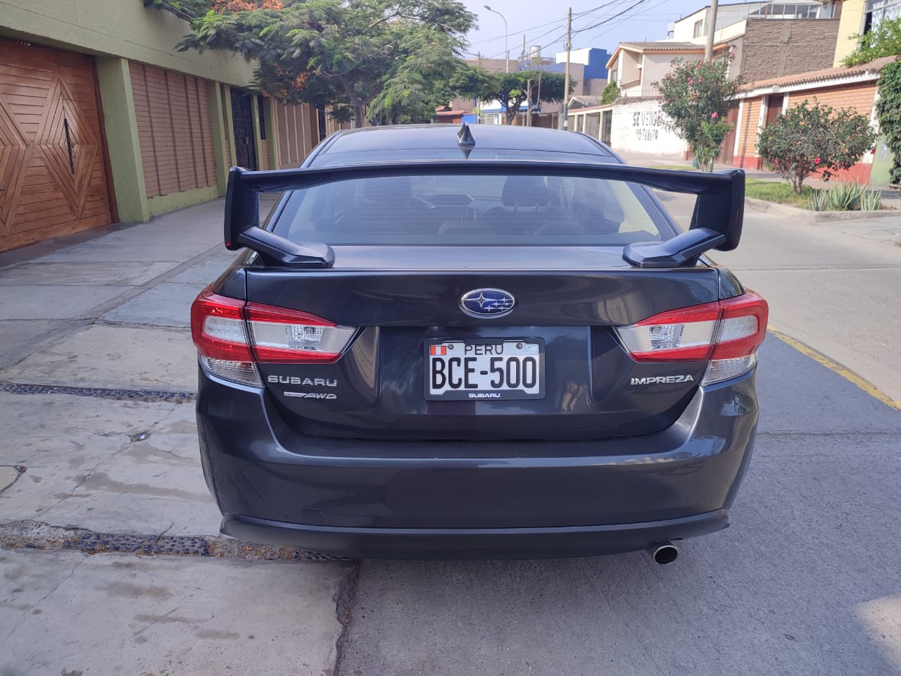 Subaru Impreza sedán 2018 1.6